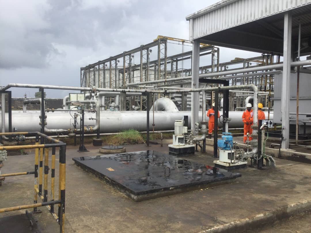 LPG Plant Structural Steelwork